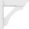 Ekena Millwork Imperial Architectural Grade PVC Outlooker with Traditional Ends, 7"W X 20"D X 20"H OUTP07X20X20IMP01 - alternate 4